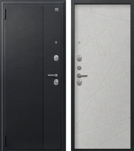 Центурион SEZAM А-03 Черный сатин-Бетон светлый Центурион SEZAM А-03 Черный сатин-Бетон светлый